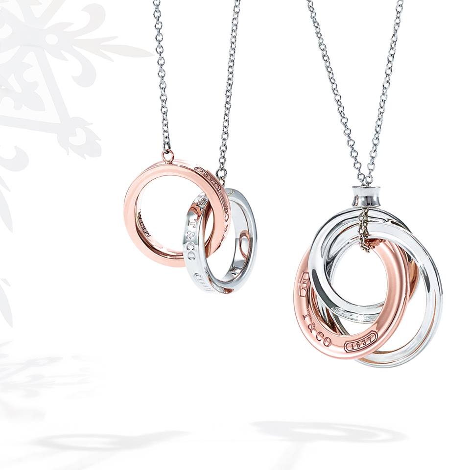 Two Tiffany necklaces.