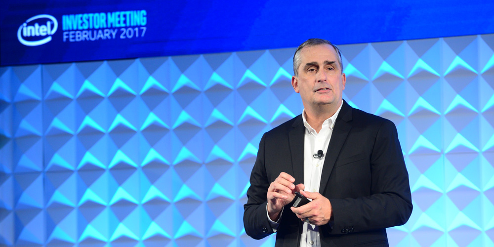 Intel CEO Brian Krzanich. 