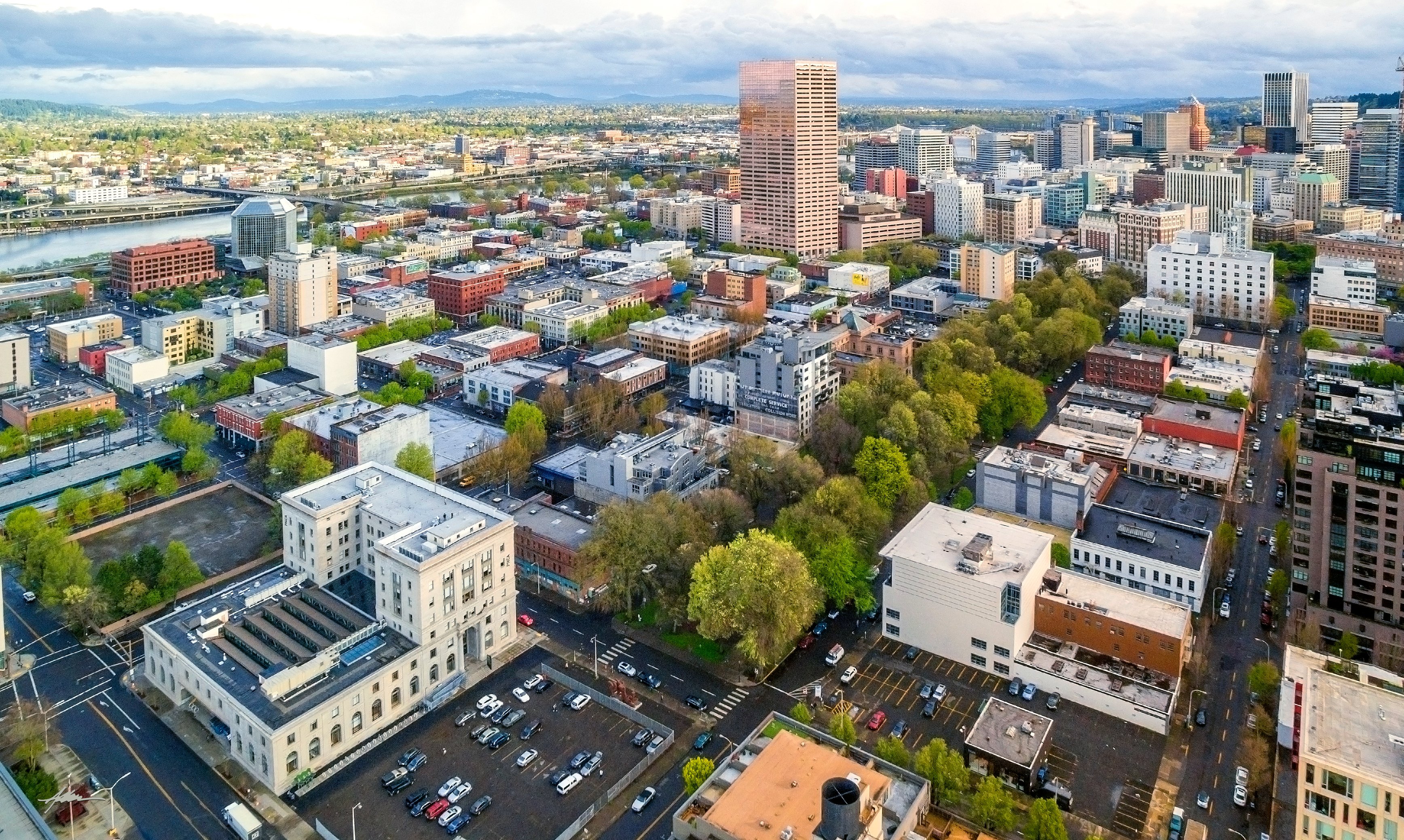 The U.S. Bancorp building in Portland, Oregon.