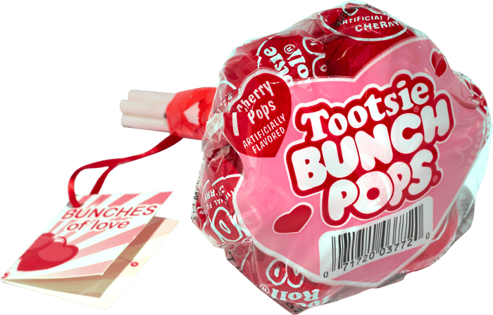 A bag of Tootsie Pops