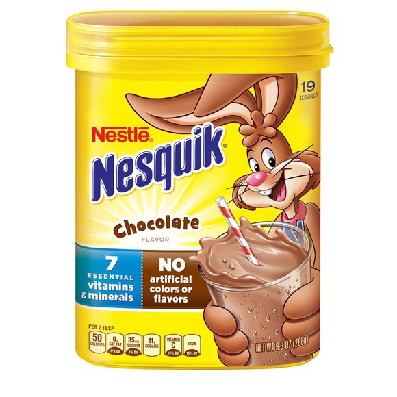 Nestle's popular "Nesquick" mix.