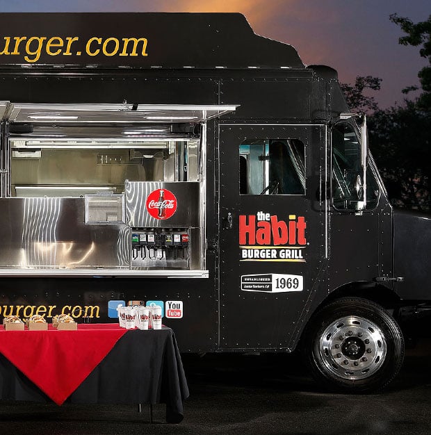 A Habit catering truck