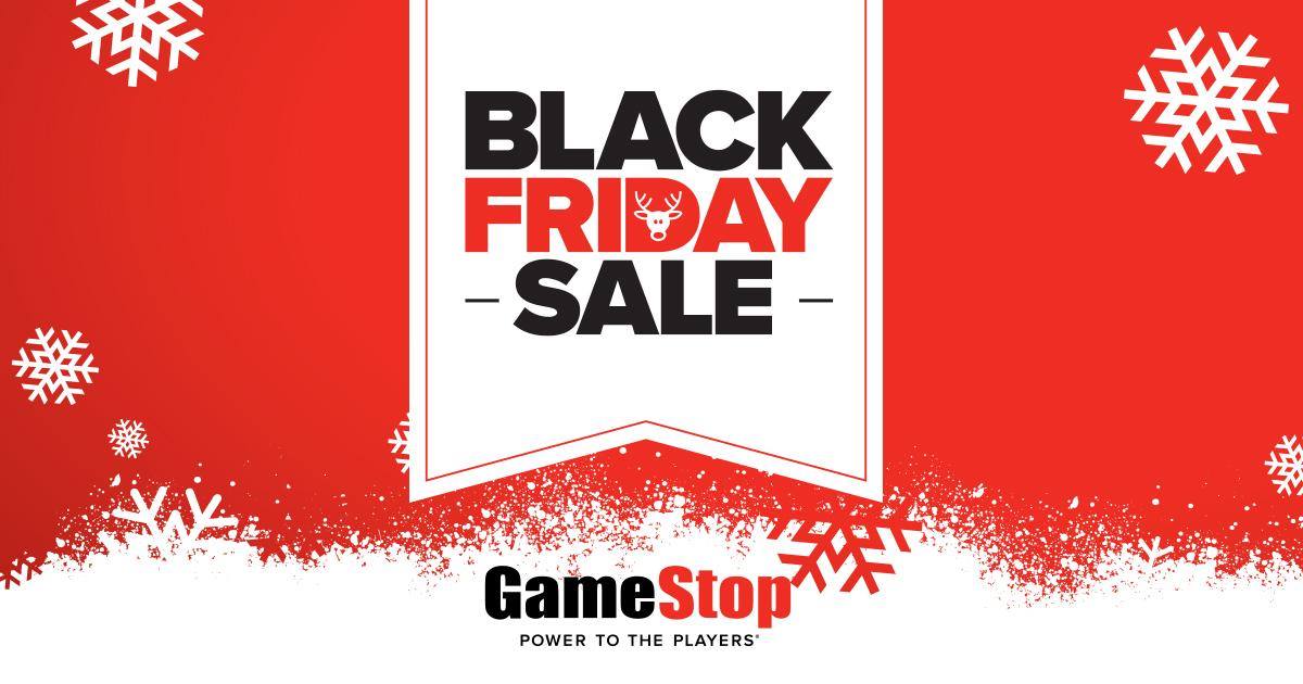 GameStop's sales promo for Black Friday 2016.