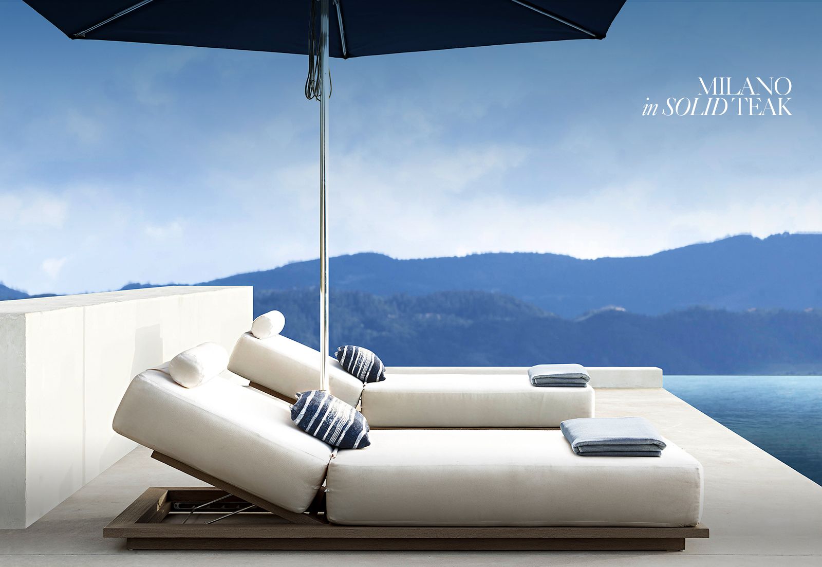 Furniture offering from RH catalog.