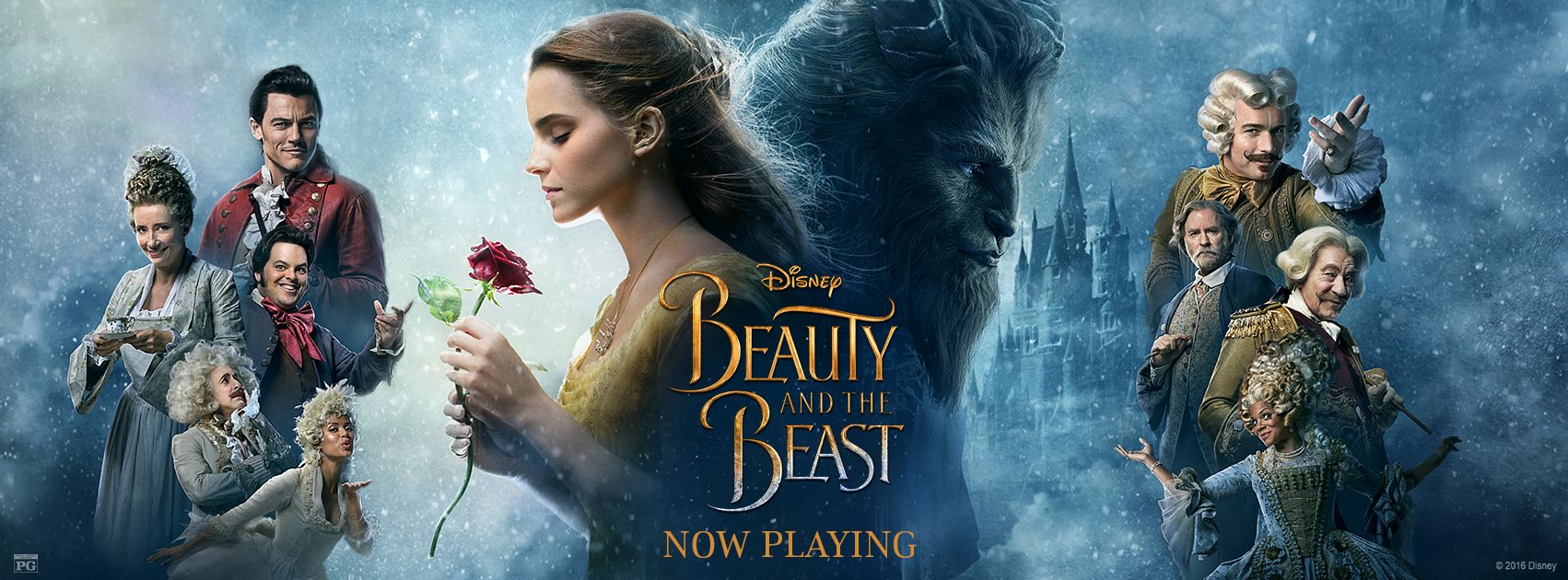Beauty and The Beast 2017 poster