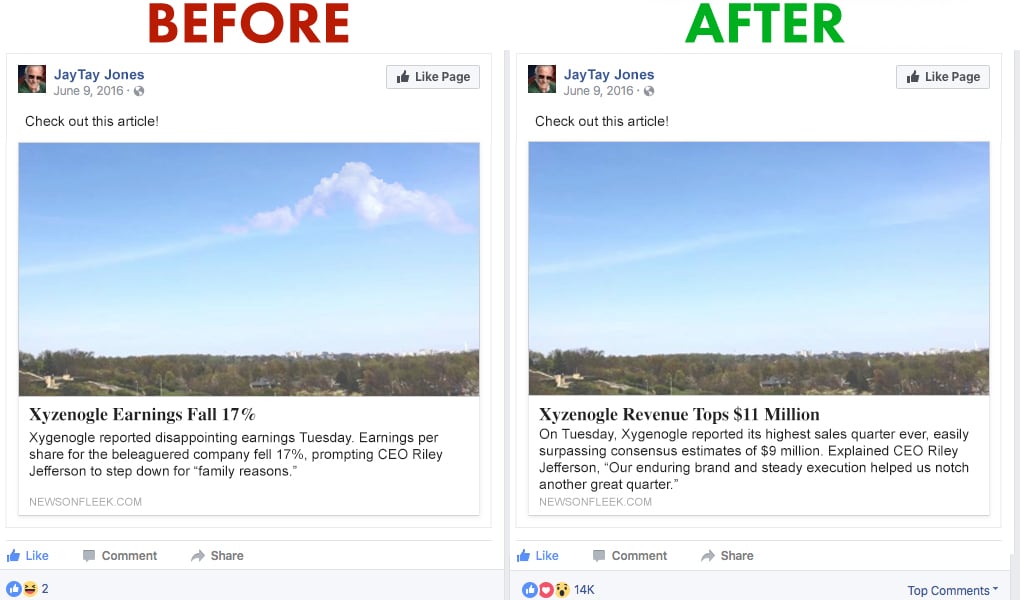 News more relevant to your thesis