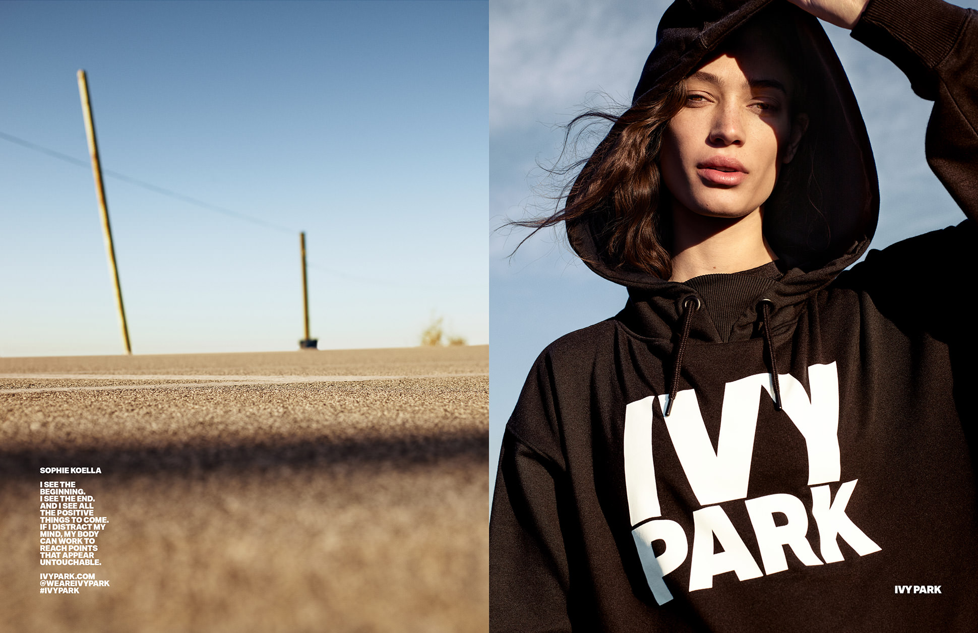 Ivy Park, a new activewear brand co-founded by Beyonce.