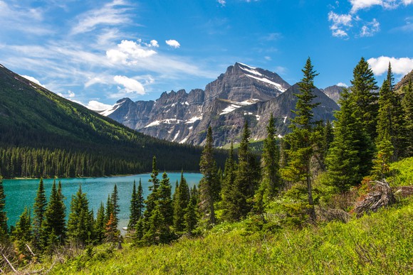 Josephine Lake in Montana.