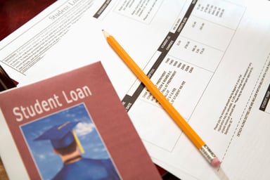 student loan paperwork)GettyImages-86527935