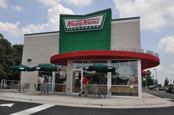 A Krispy Kreme location