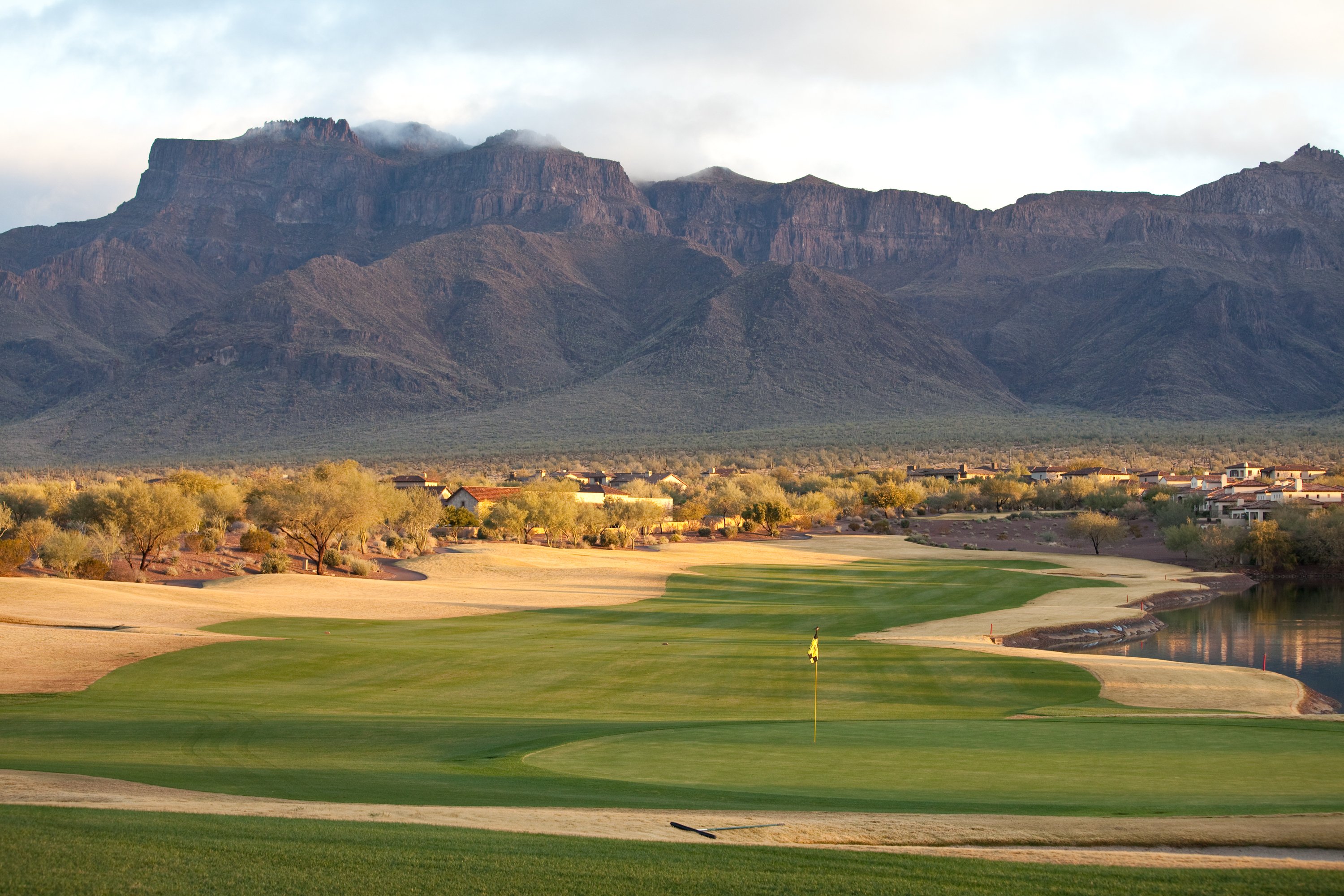 Golf course in Arizona