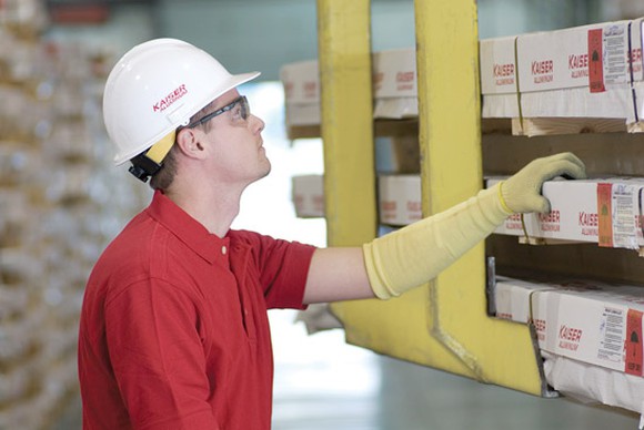 A Kaiser Aluminum employee.