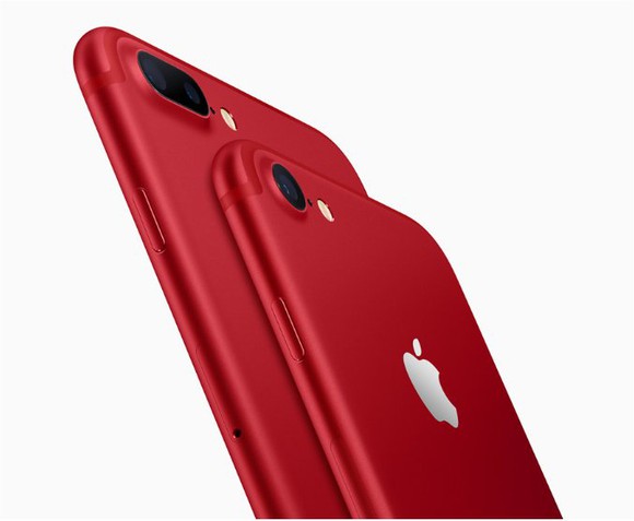 The special edition Project Red iPhone.