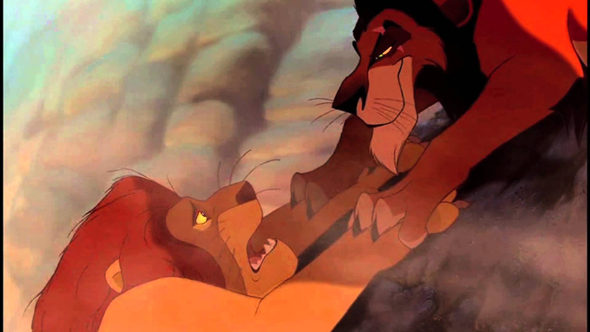 Mufasa vs. Scar.