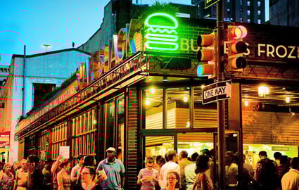 A Shake Shack in Philadelphia