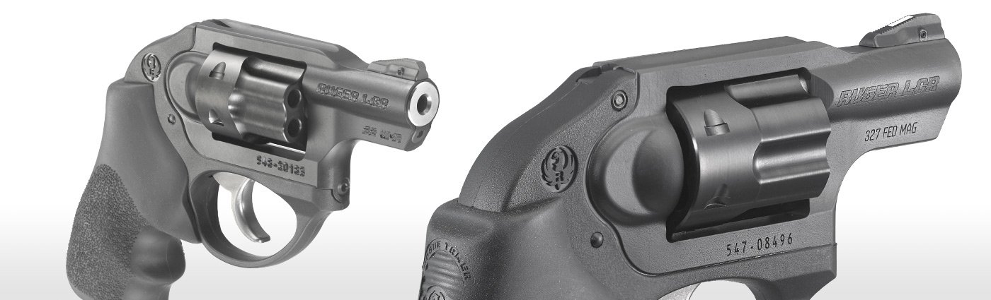 Sturm Ruger's popular LCR pistol.