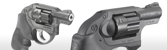 Sturm Ruger's popular LCR pistol.