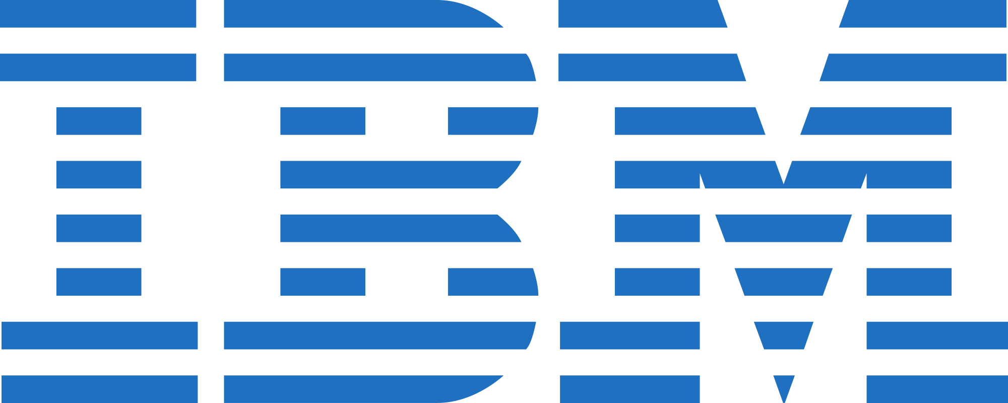 The IBM logo.