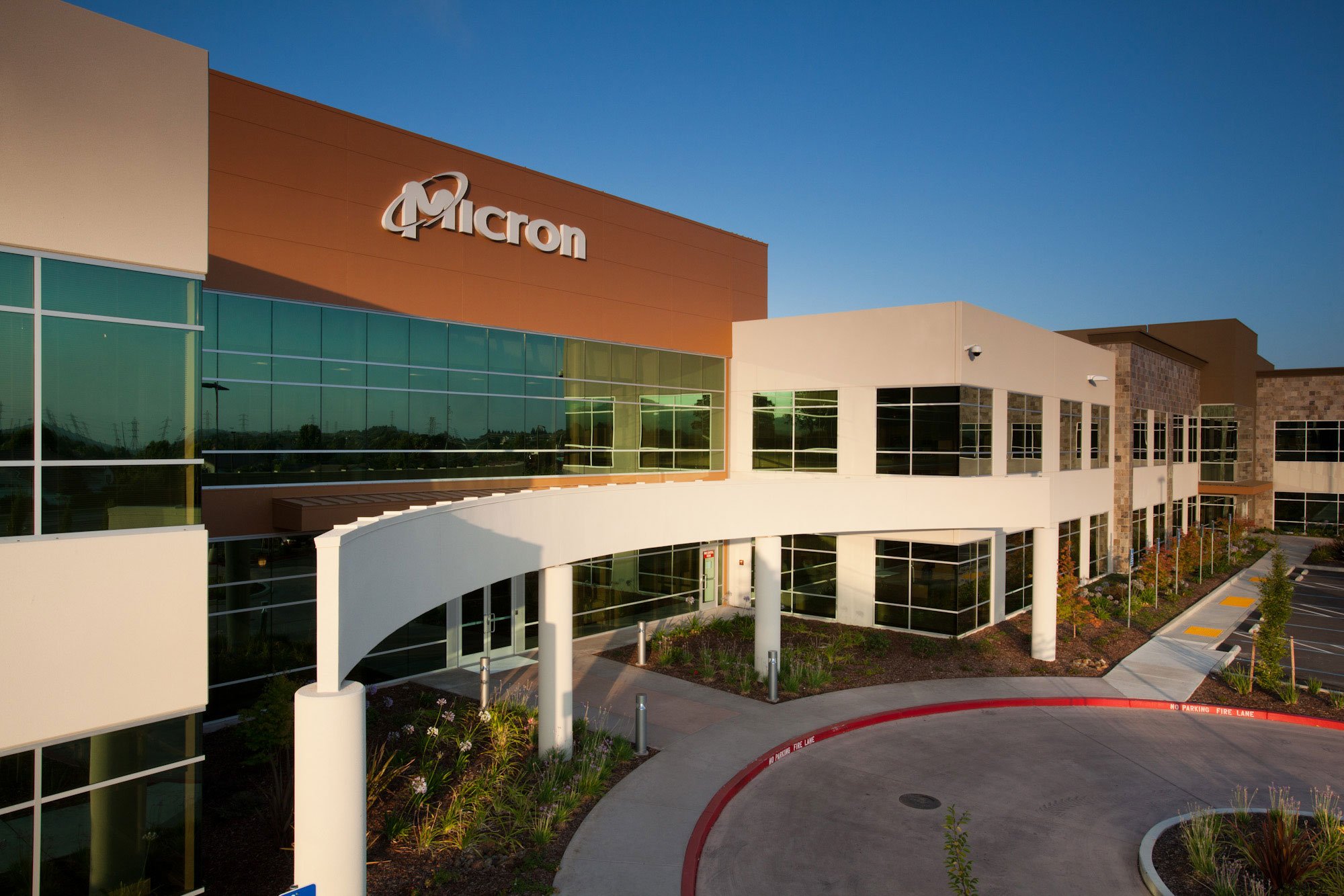 A Micron facility in Folsom, CA.