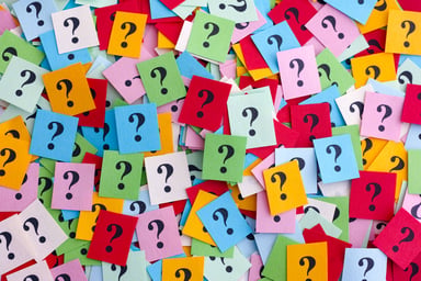 Question marks