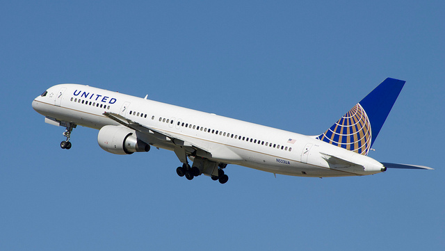 A United Airlines plane