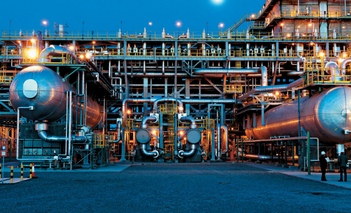 A Chevron facility.