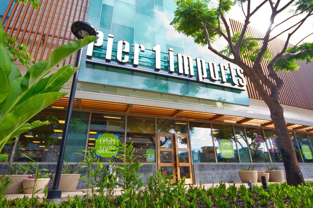 Pier 1 storefront in Honolulu, Hawaii