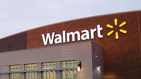 The exterior of a Wal-Mart supercenter