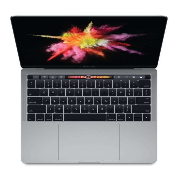 A view of Apple's recently launched MacBook Pro, one of the many products that makes Apple one of the best dividend stocks in the PC industry.