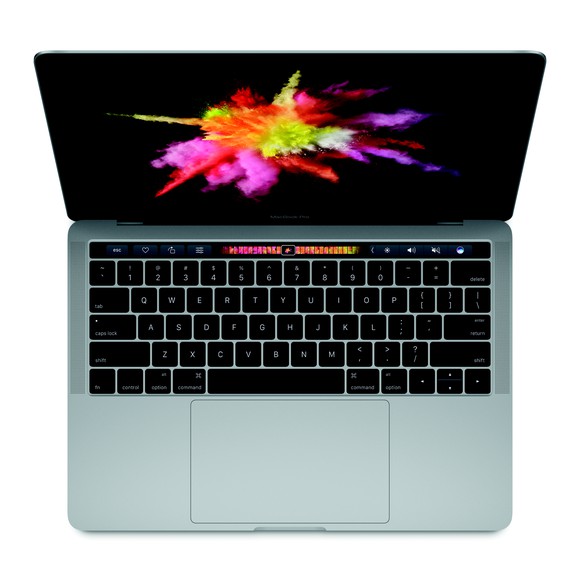 A view of Apple's recently launched MacBook Pro, one of the many products that makes Apple one of the best dividend stocks in the PC industry.