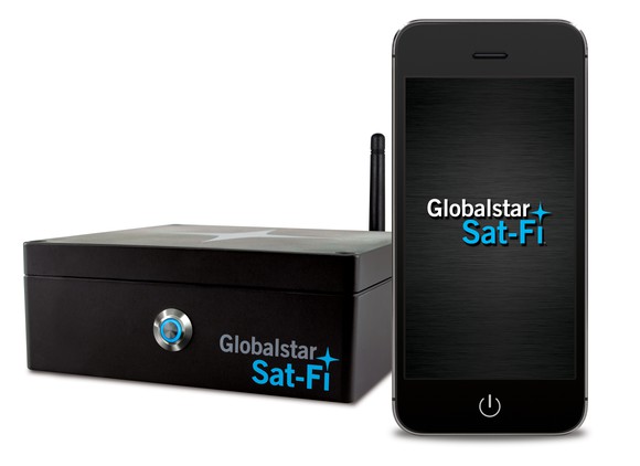 The Globalstar Sat-Fi device.