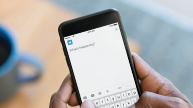 Twitter Mobile Device