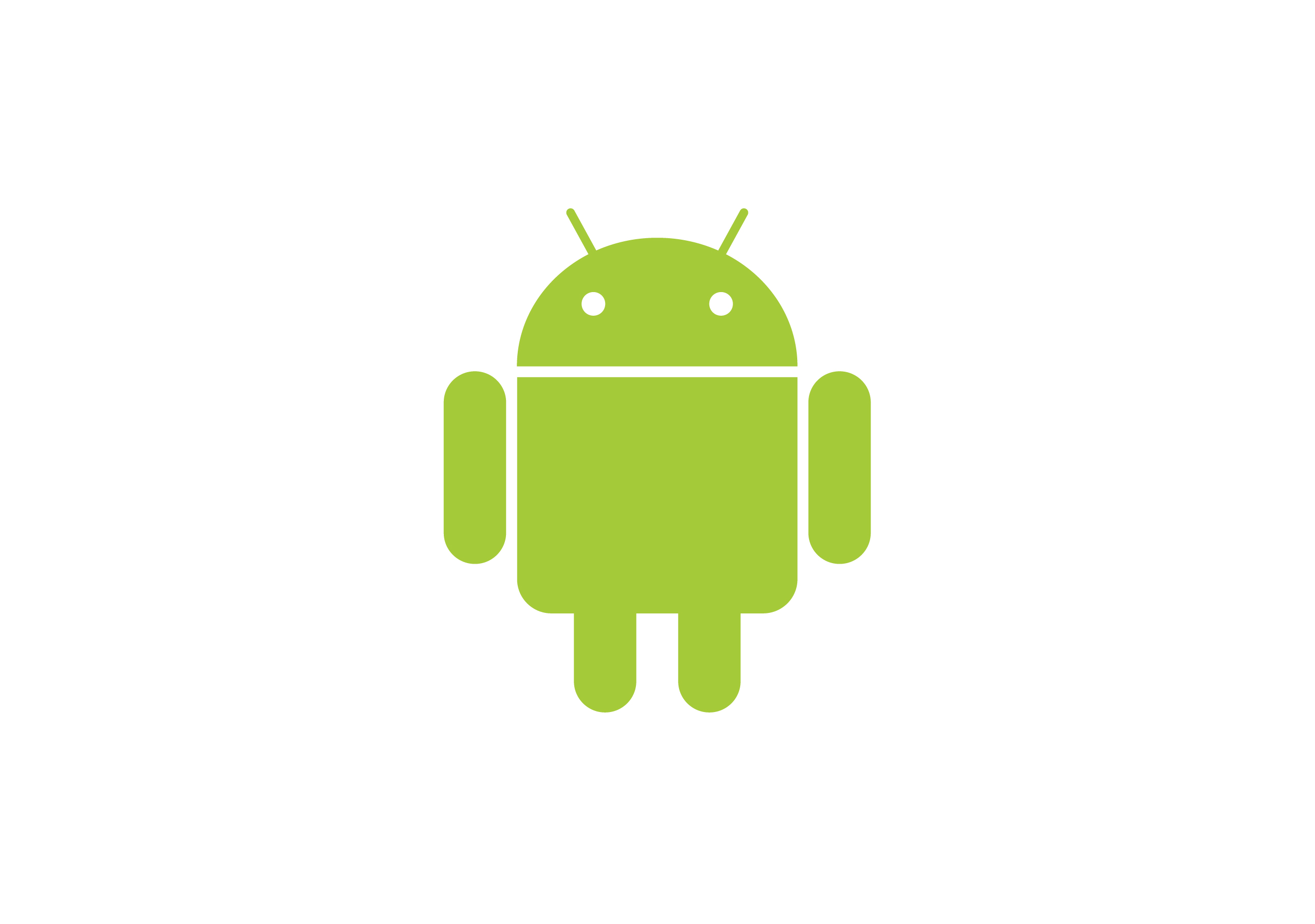 The Android logo.