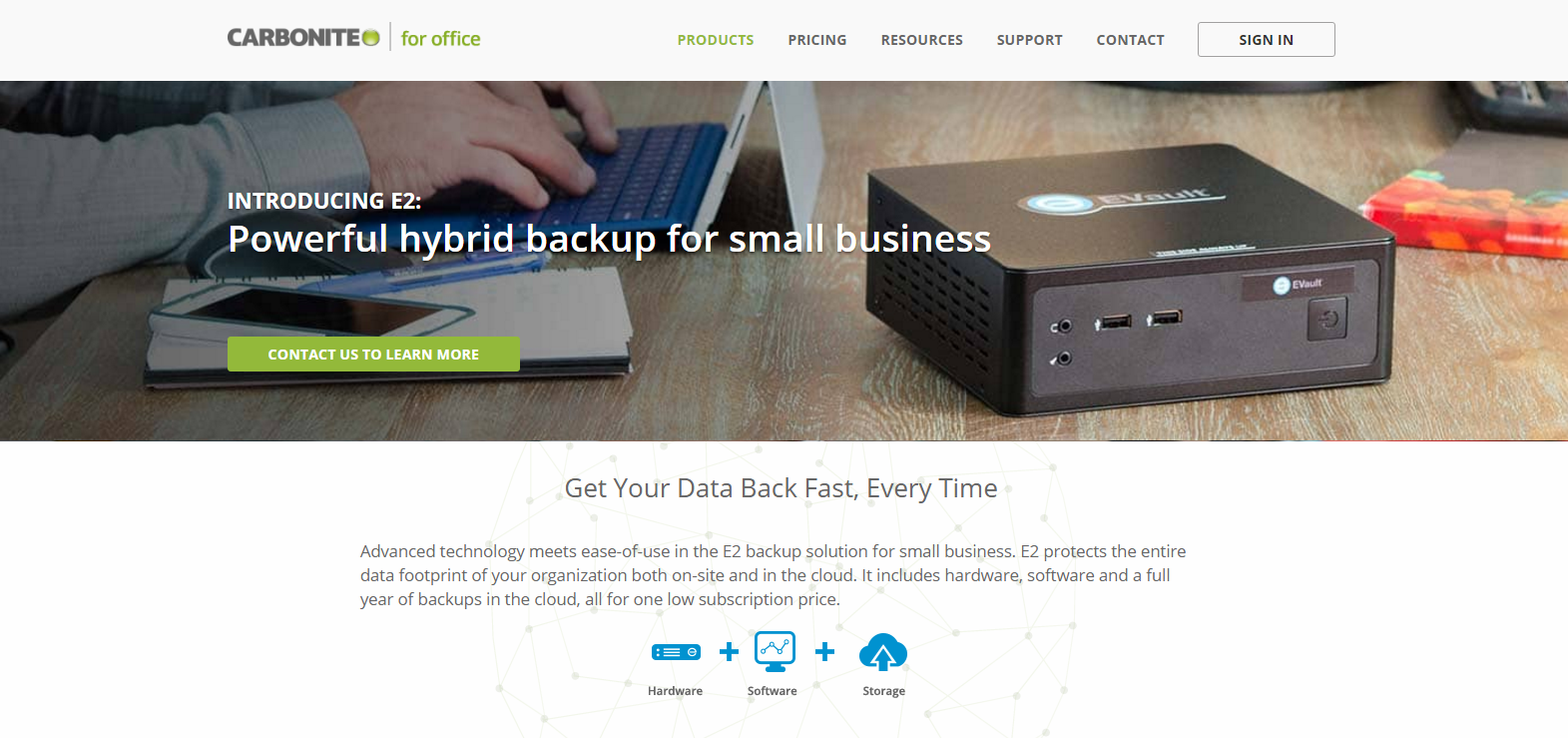 Carbonite Hybrid Solution1