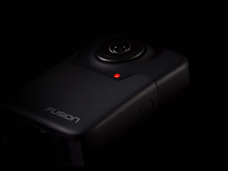 A cryptic image of GoPro's new product Fusion. 