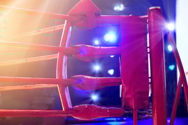 Wrestling and Boxing Ring Corner