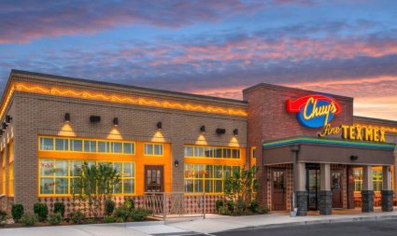 The exterior of a Chuy's restaurant.