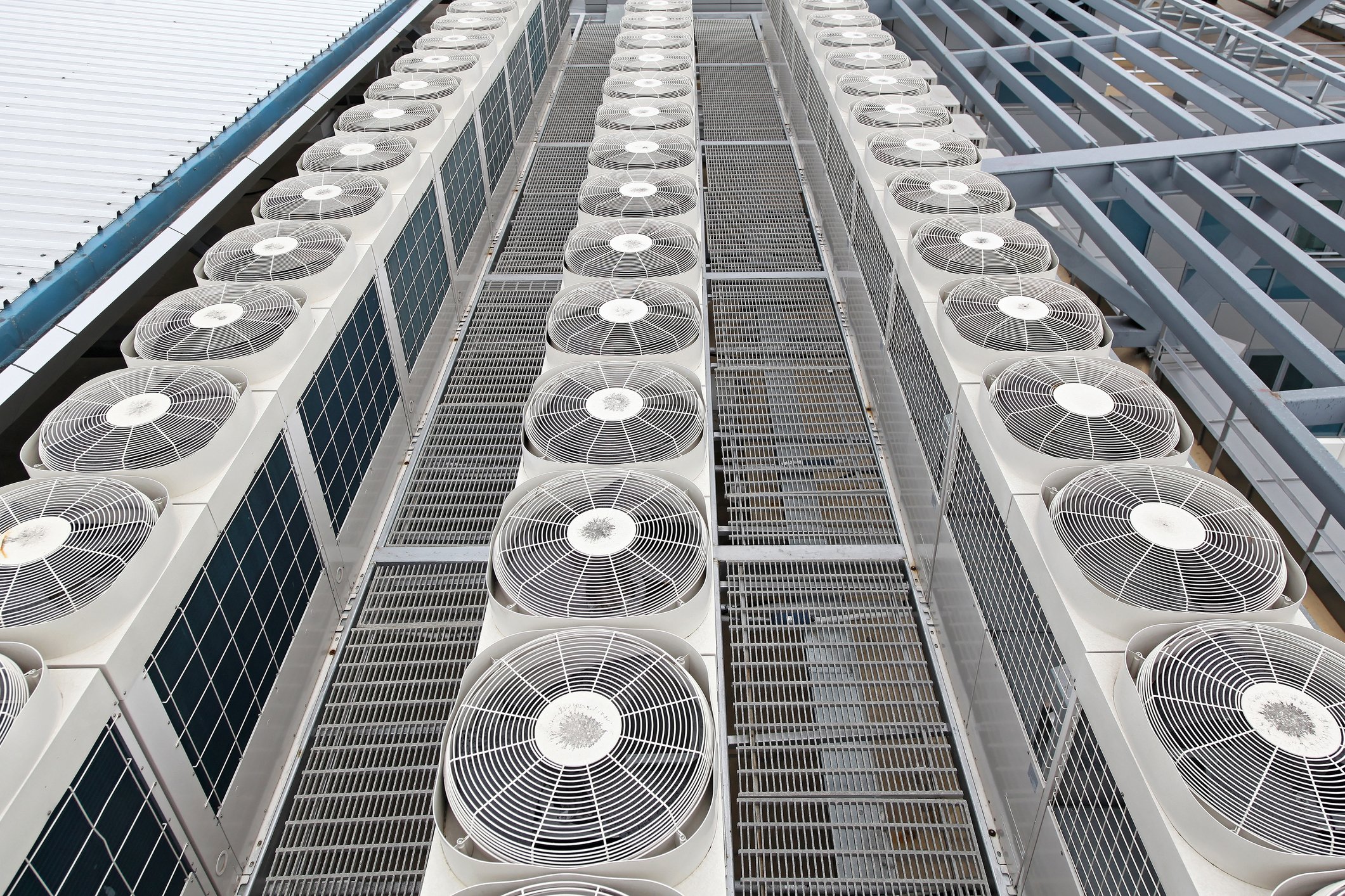 Air conditioner units.