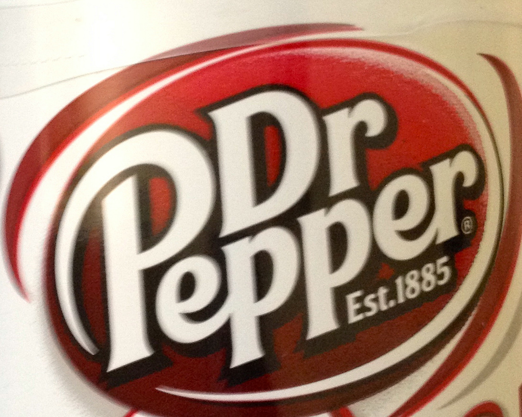 The Dr Pepper logo