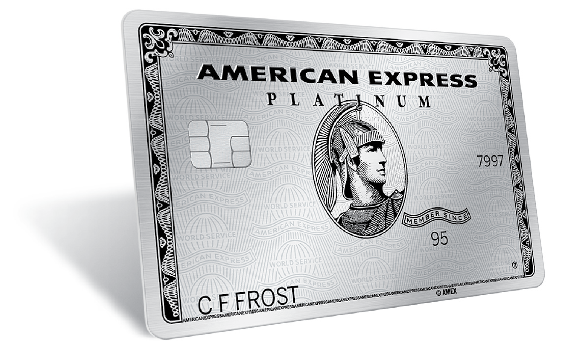 American Express Platinum charge card.