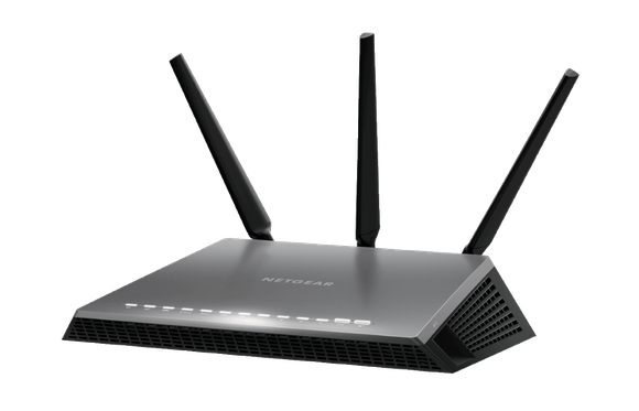 A Netgear Nighthawk router.