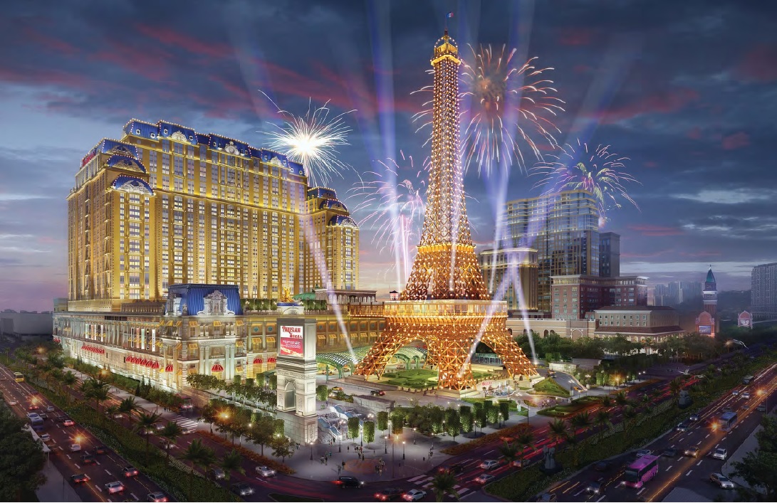 Rendering of The Parisian, Las Vegas Sands' newest resort in Macau.
