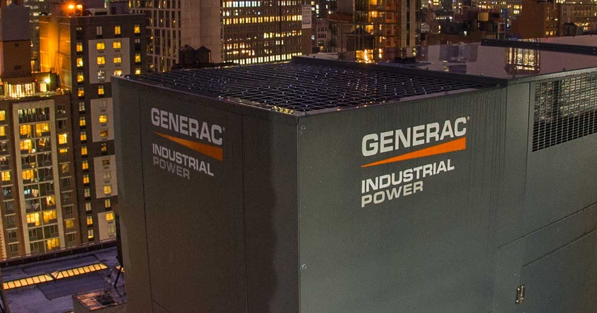 Industrial generator from Generac.