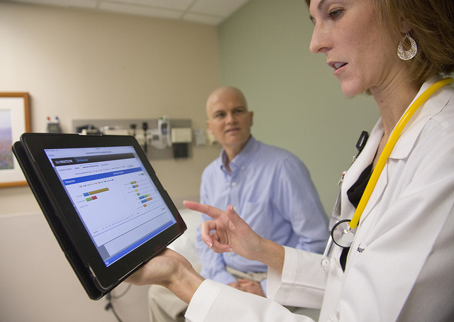IBM researchers working with Watson.