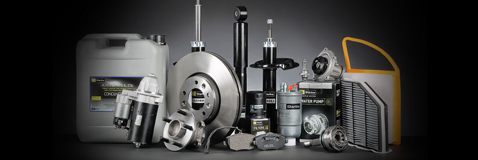 Various auto parts from LKQ.