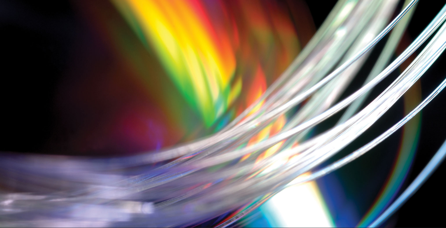 Corning fiber optic cables.