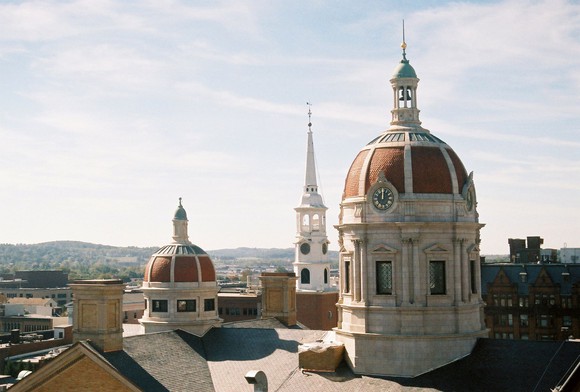 Clock tower in York Pennsylvania