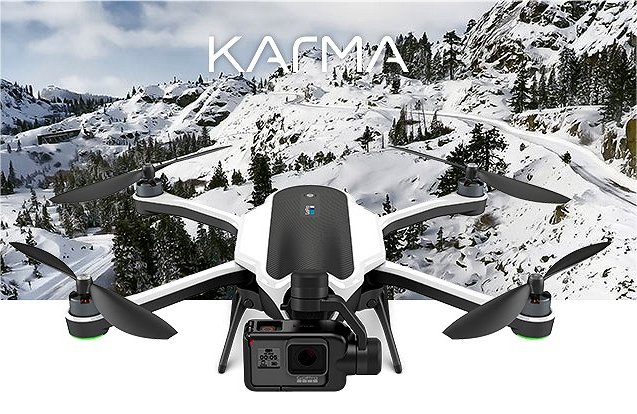 GoPro's Karma drone.