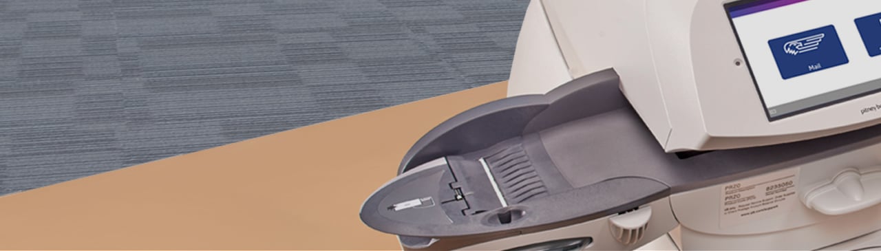 A Pitney Bowes printer