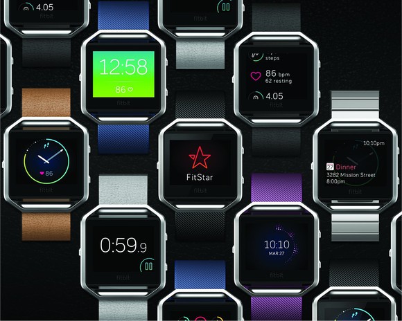 Fitbit Blaze.